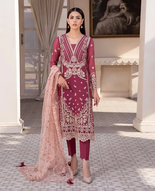 Xenia Formals Ready To Wear Dresses Raw Silk – view 1 – Poshaq