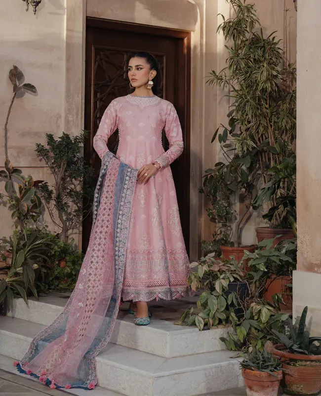 Xenia Formals Lawn Collection 24 Organza – view 1 – Poshaq