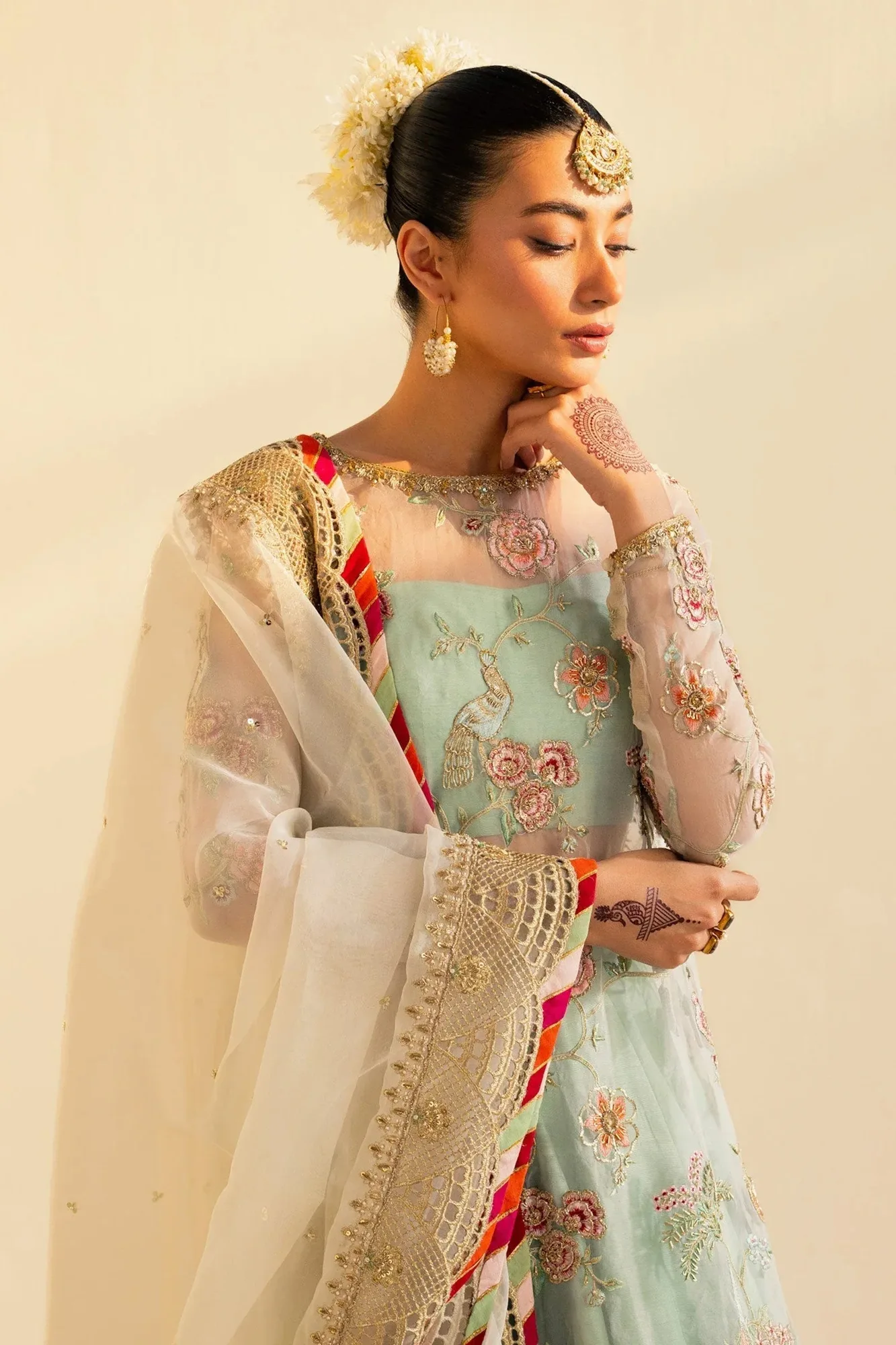 Zara Shahjahan Wedding Formals 2024 White Raw Silk – view 7 – Poshaq