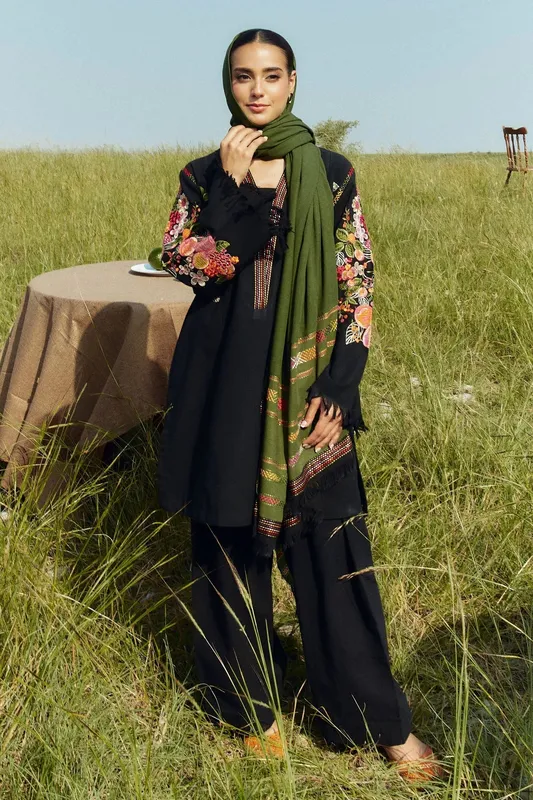 Zara Shahjahan Coco Winter 24 Khaddar – view 1 – Poshaq