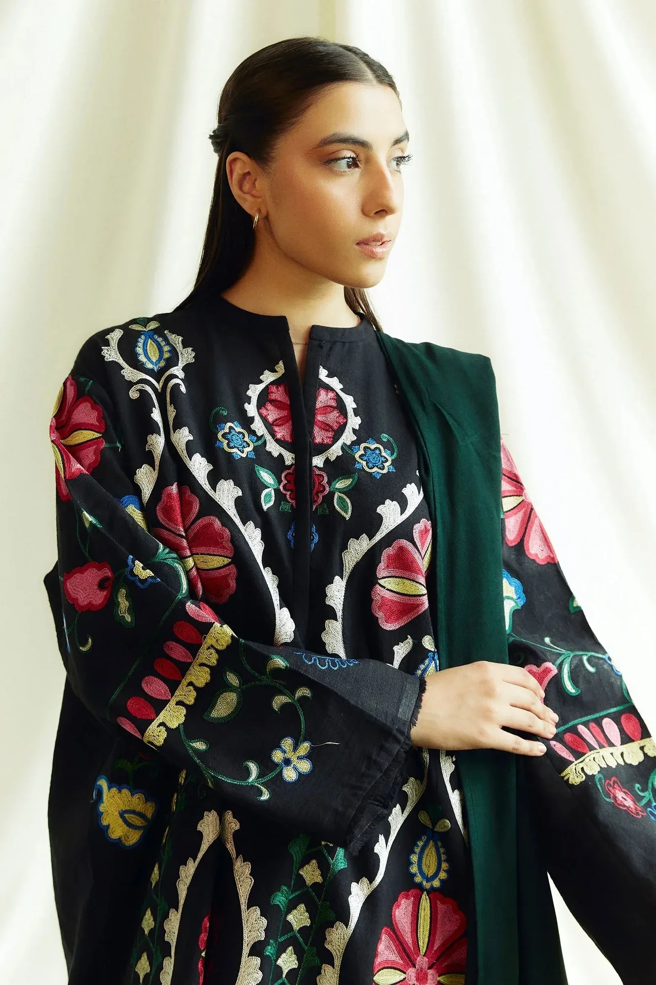 Zara Shahjahan Coco Winter 24 Khaddar – view 3 – Poshaq