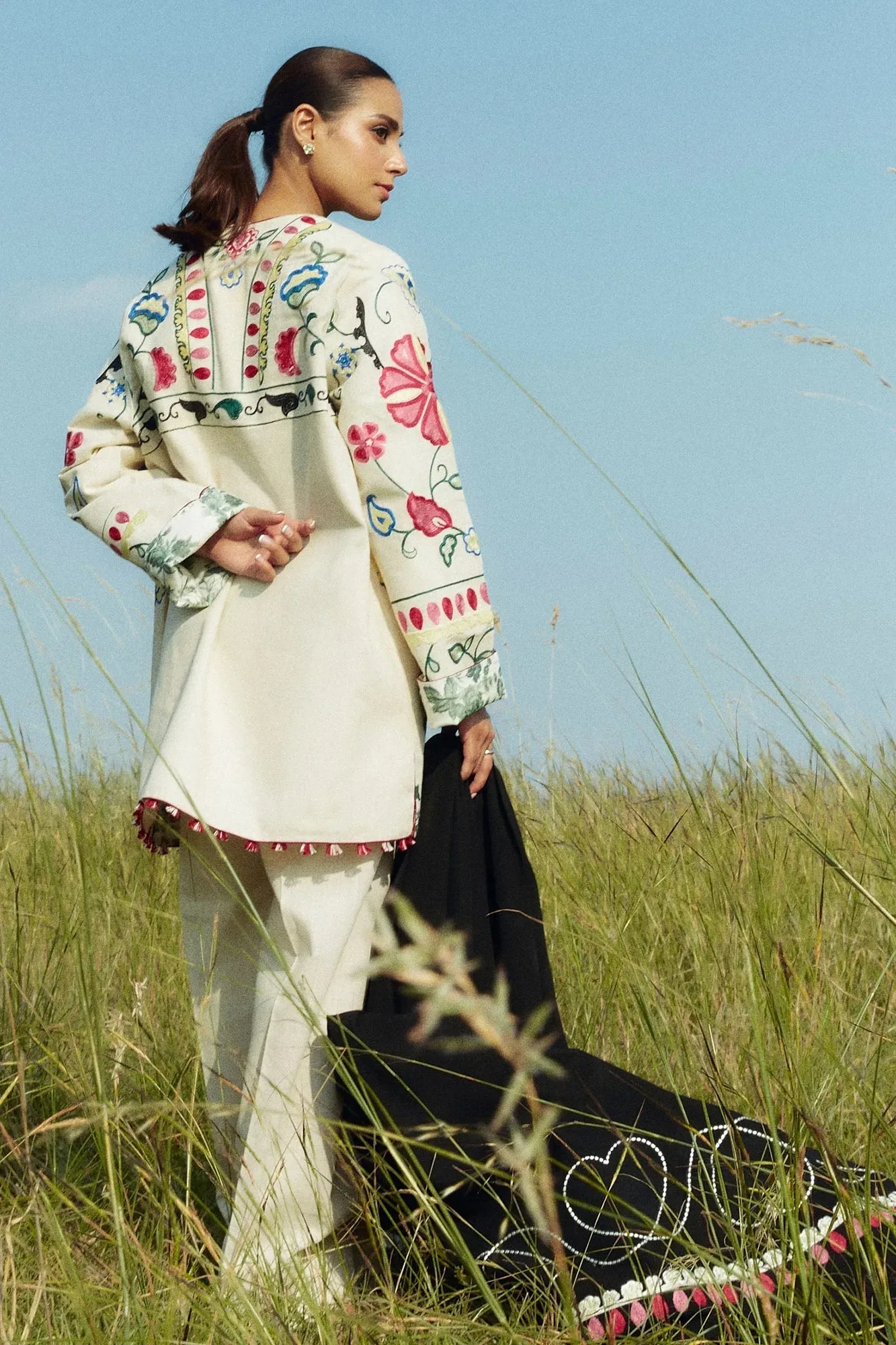 Zara Shahjahan Coco Winter 24 Khaddar – view 2 – Poshaq