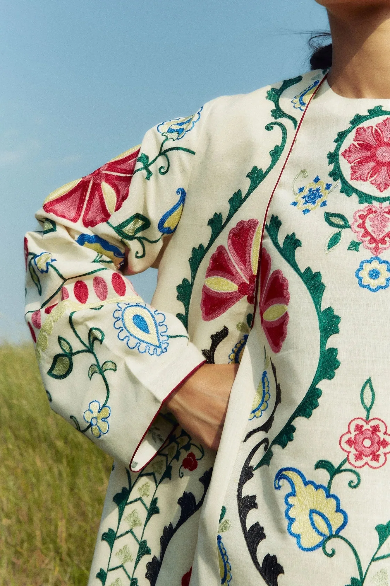 Zara Shahjahan Coco Winter 24 Khaddar – view 3 – Poshaq