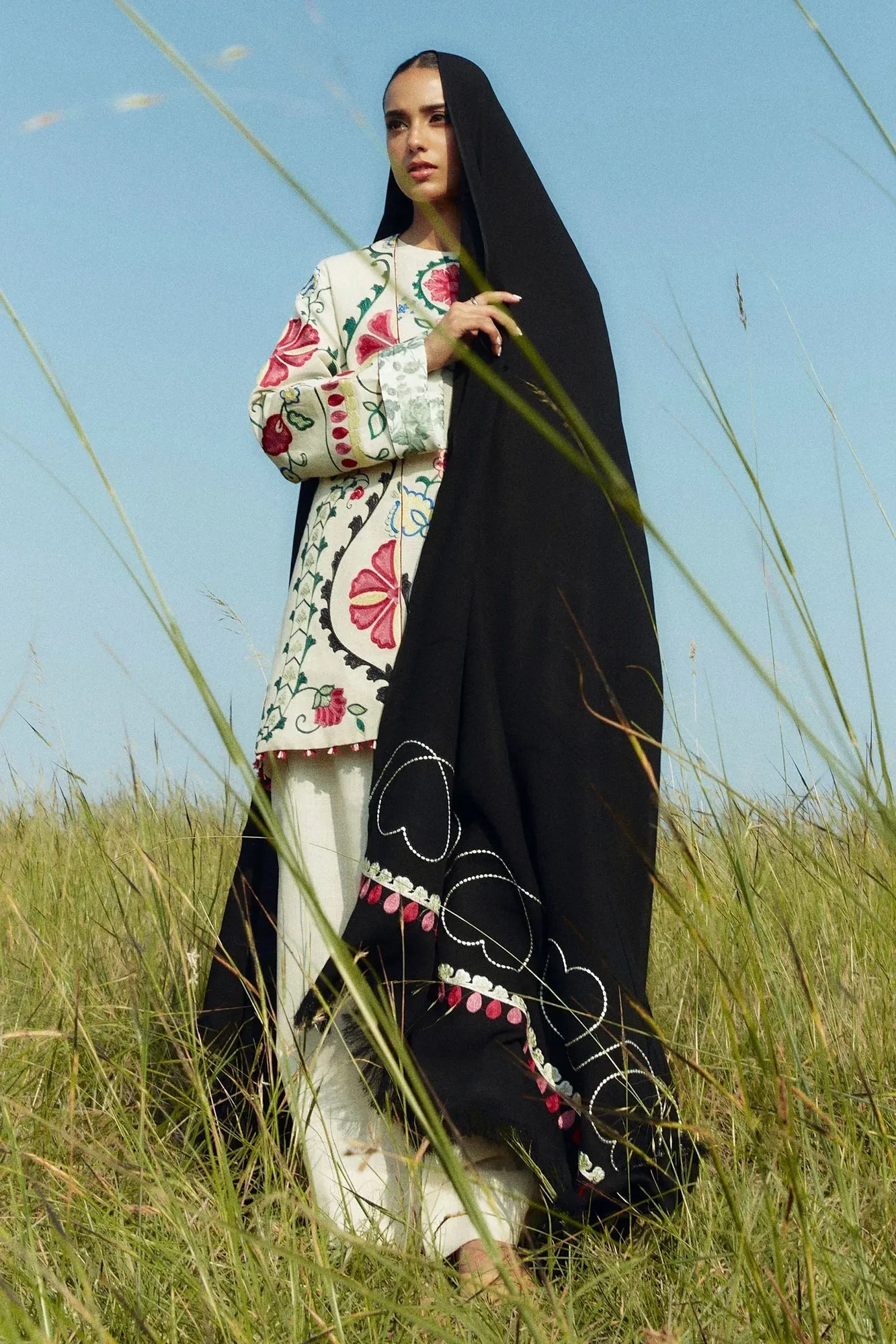Zara Shahjahan Coco Winter 24 Khaddar – view 4 – Poshaq