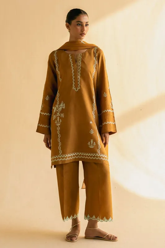 Zara Shahjahan Pret Wear Georgette – view 1 – Poshaq