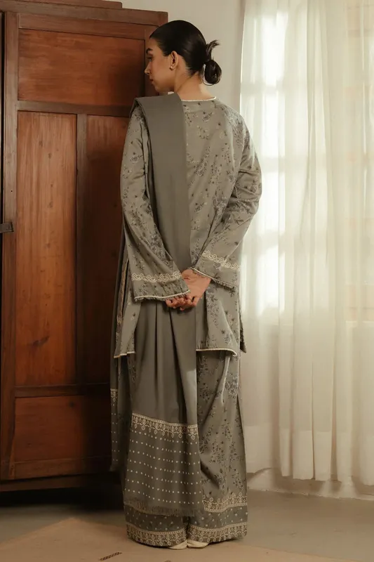 Zara Shahjahan Pret Wear Cotton – view 1 – Poshaq