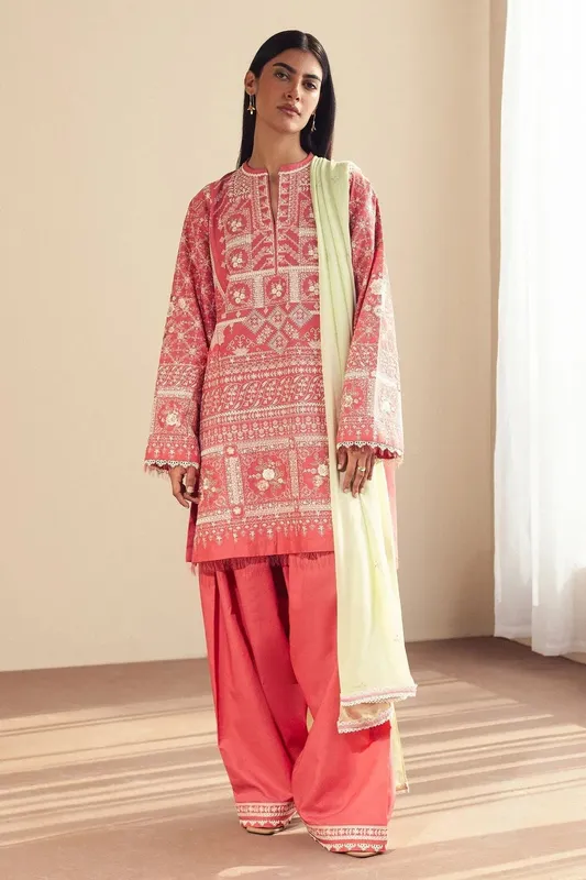 Zara Shahjahan Pret Wear – view 1 – Poshaq