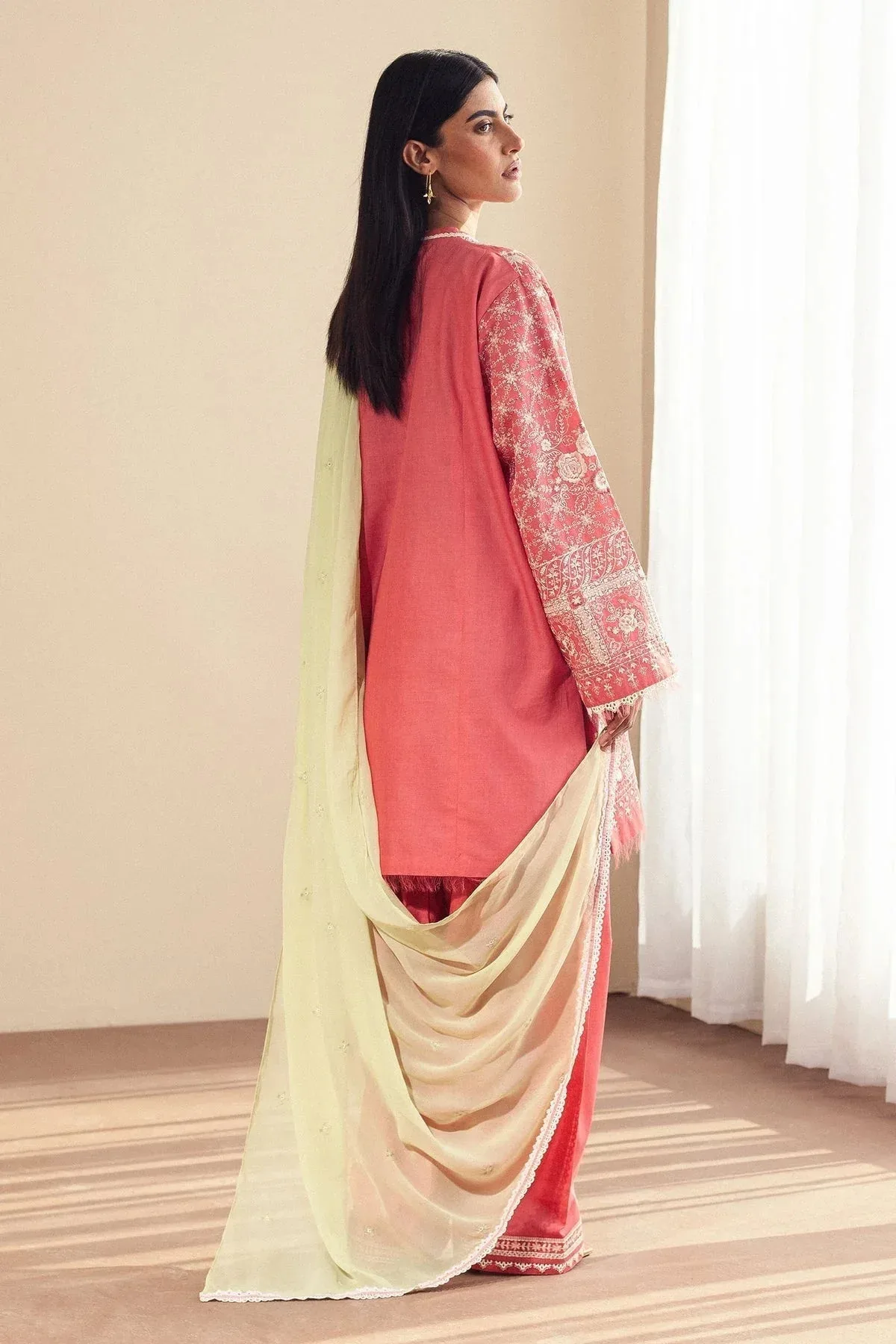 Zara Shahjahan Pret Wear – view 2 – Poshaq