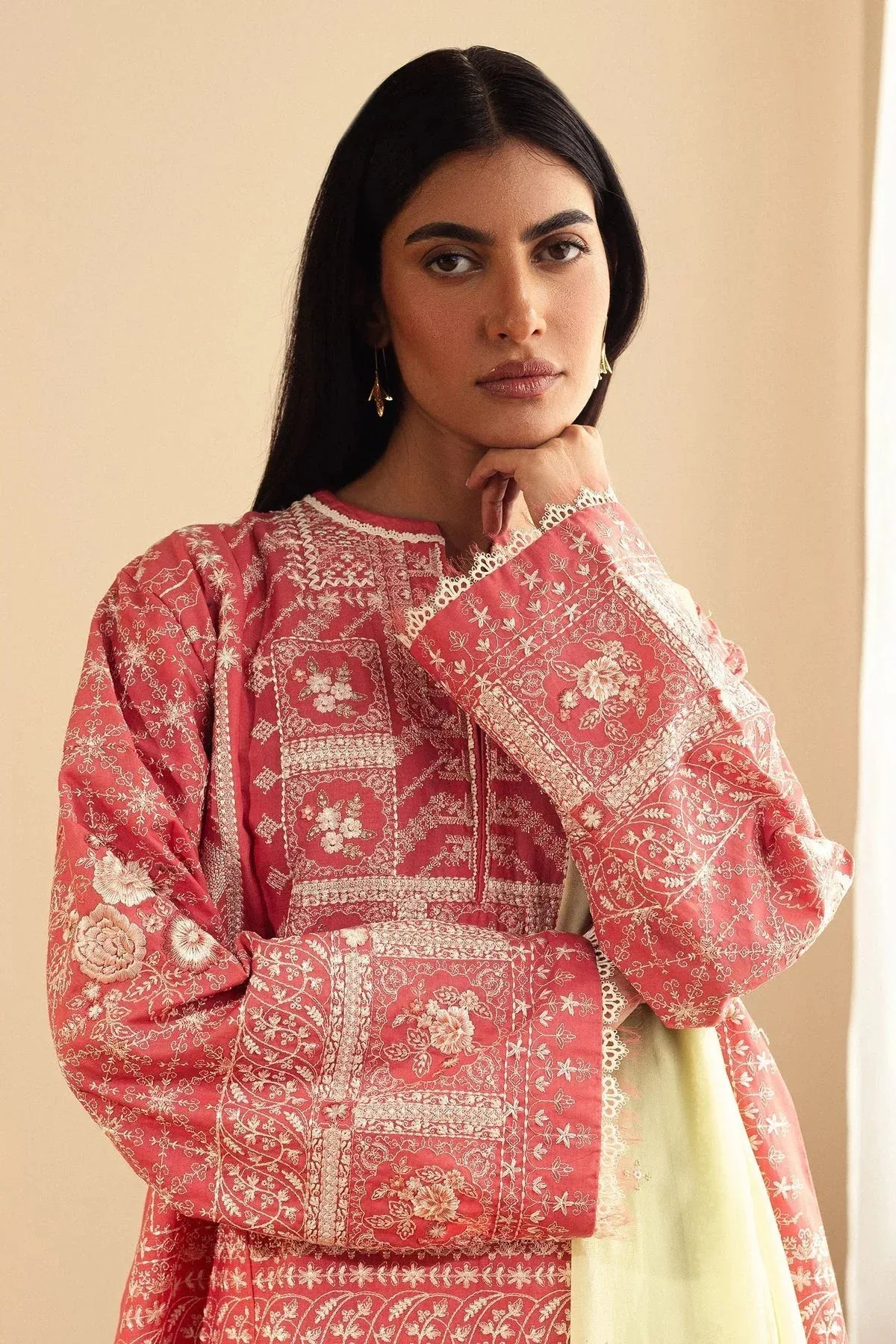 Zara Shahjahan Pret Wear – view 3 – Poshaq
