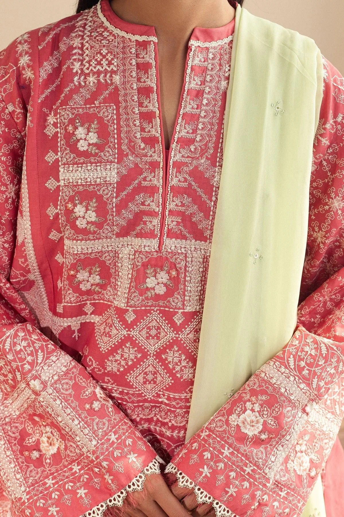 Zara Shahjahan Pret Wear – view 4 – Poshaq