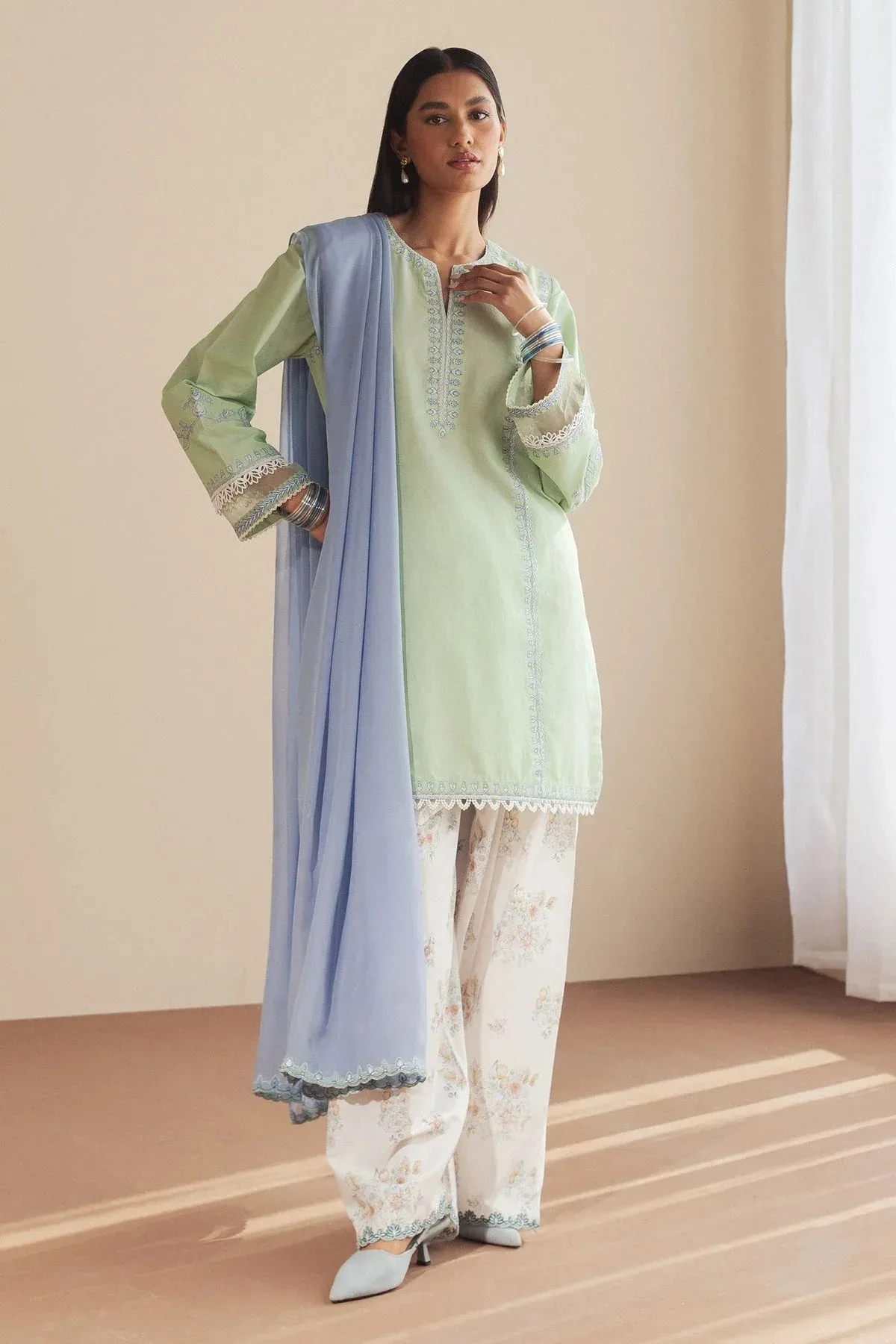 Zara Shahjahan Pret Wear – view 1 – Poshaq