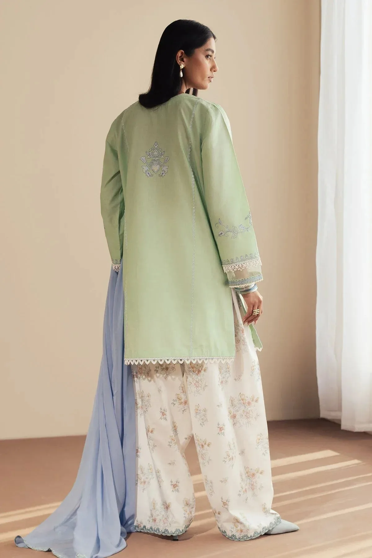 Zara Shahjahan Pret Wear – view 2 – Poshaq