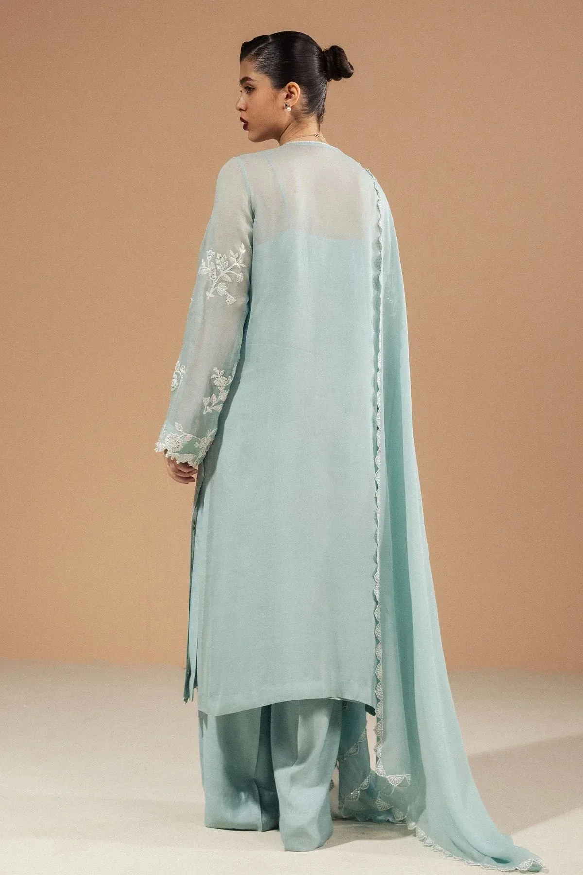 Zara Shahjahan Festive Wear 25 Georgette – view 2 – Poshaq