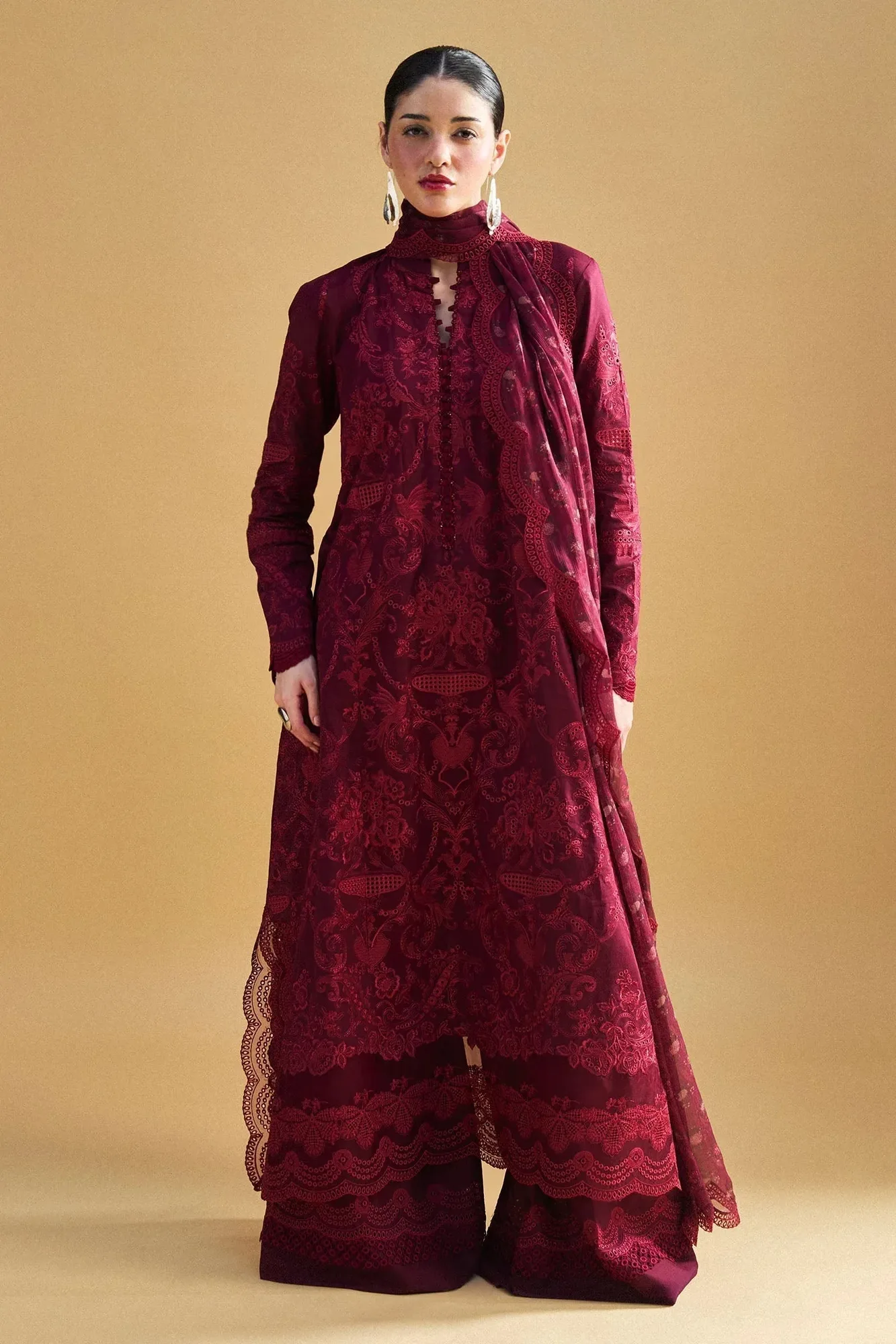 Zara Shahjahan Satori 25 Organza – view 1 – Poshaq