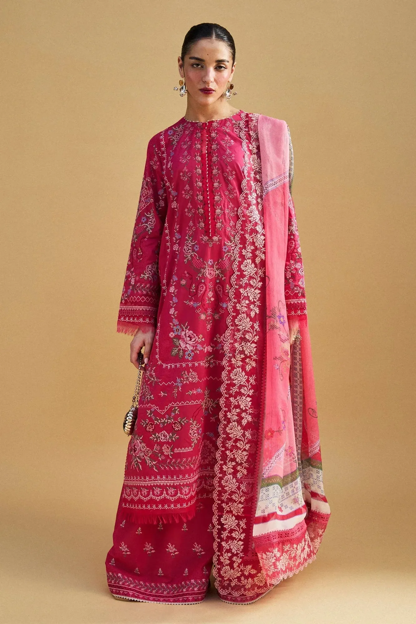 Zara Shahjahan Satori 25 Organza – view 1 – Poshaq