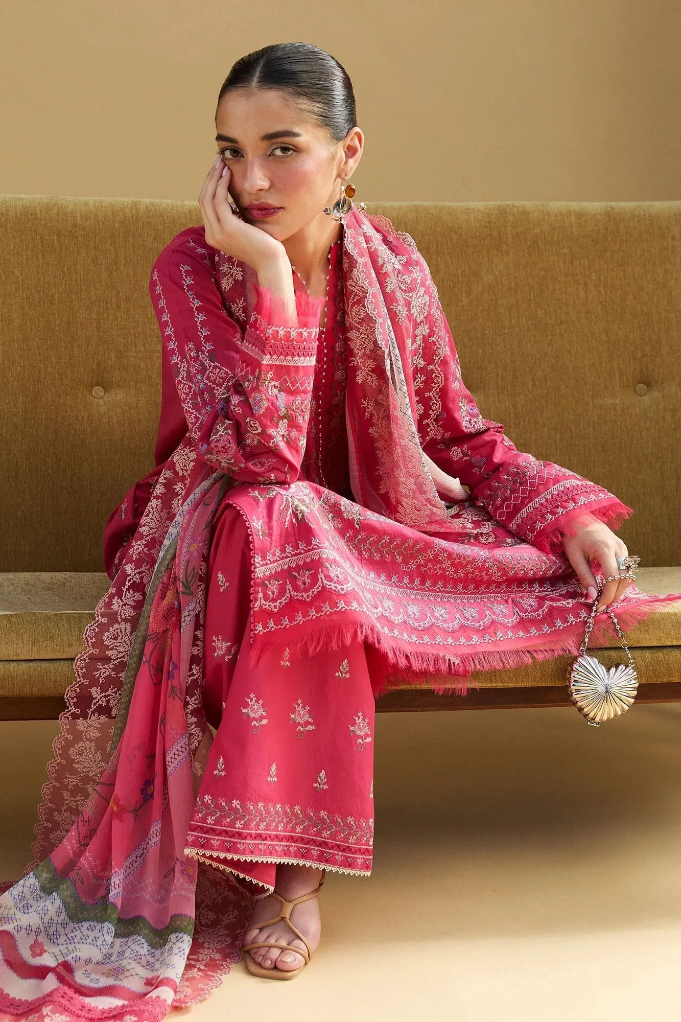 Zara Shahjahan Satori 25 Organza – view 2 – Poshaq