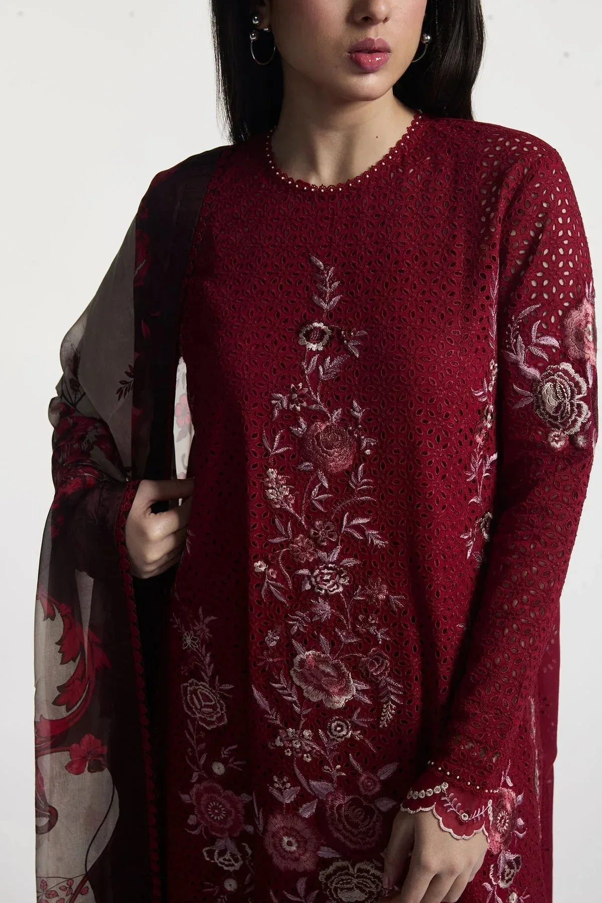 Zara Shahjahan Satori 25 Organza – view 3 – Poshaq