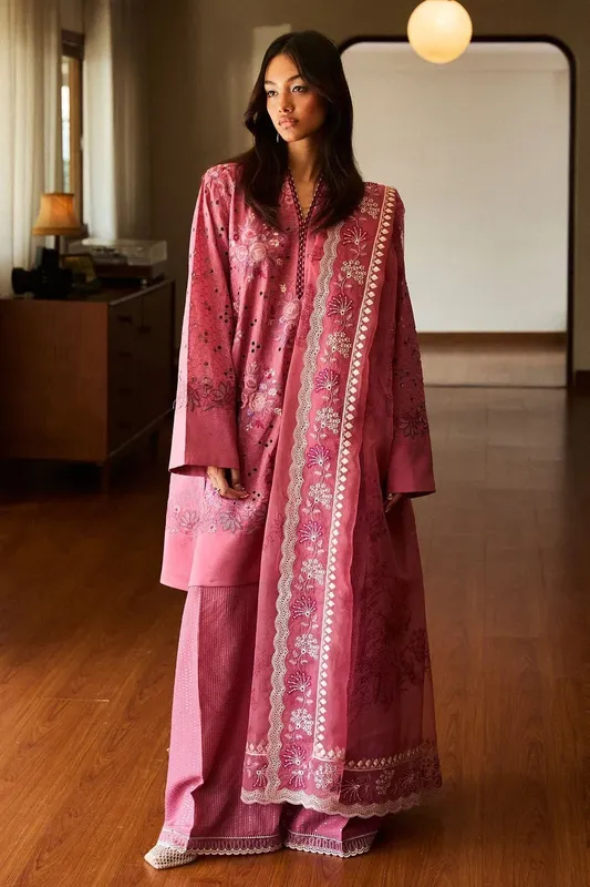 Zara Shahjahan Satori 25 Organza – view 1 – Poshaq