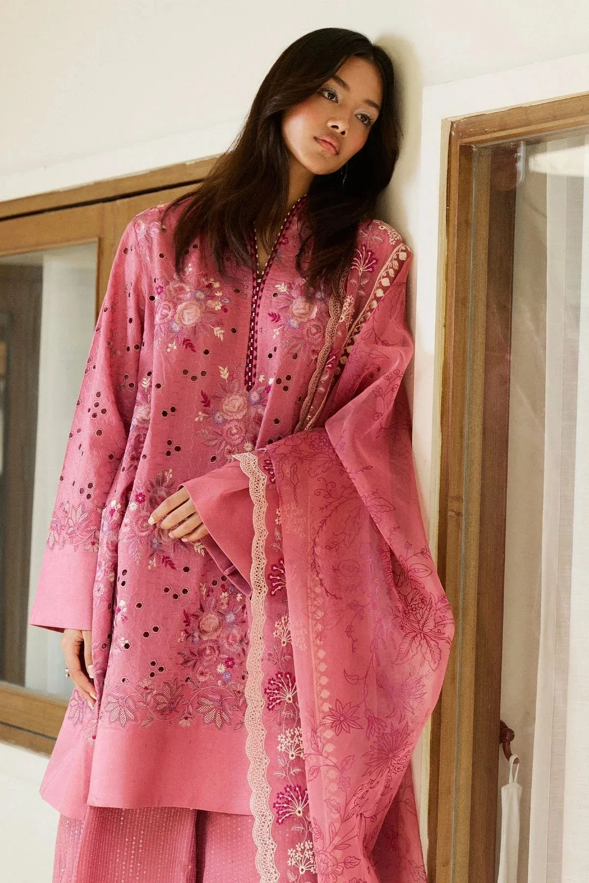 Zara Shahjahan Satori 25 Organza – view 3 – Poshaq