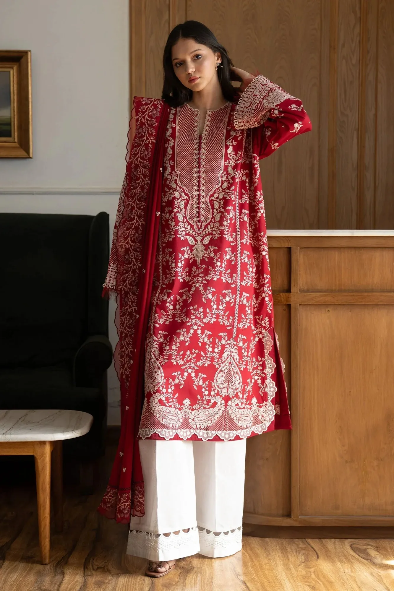 Zara Shahjahan Satori 25 Organza – view 1 – Poshaq