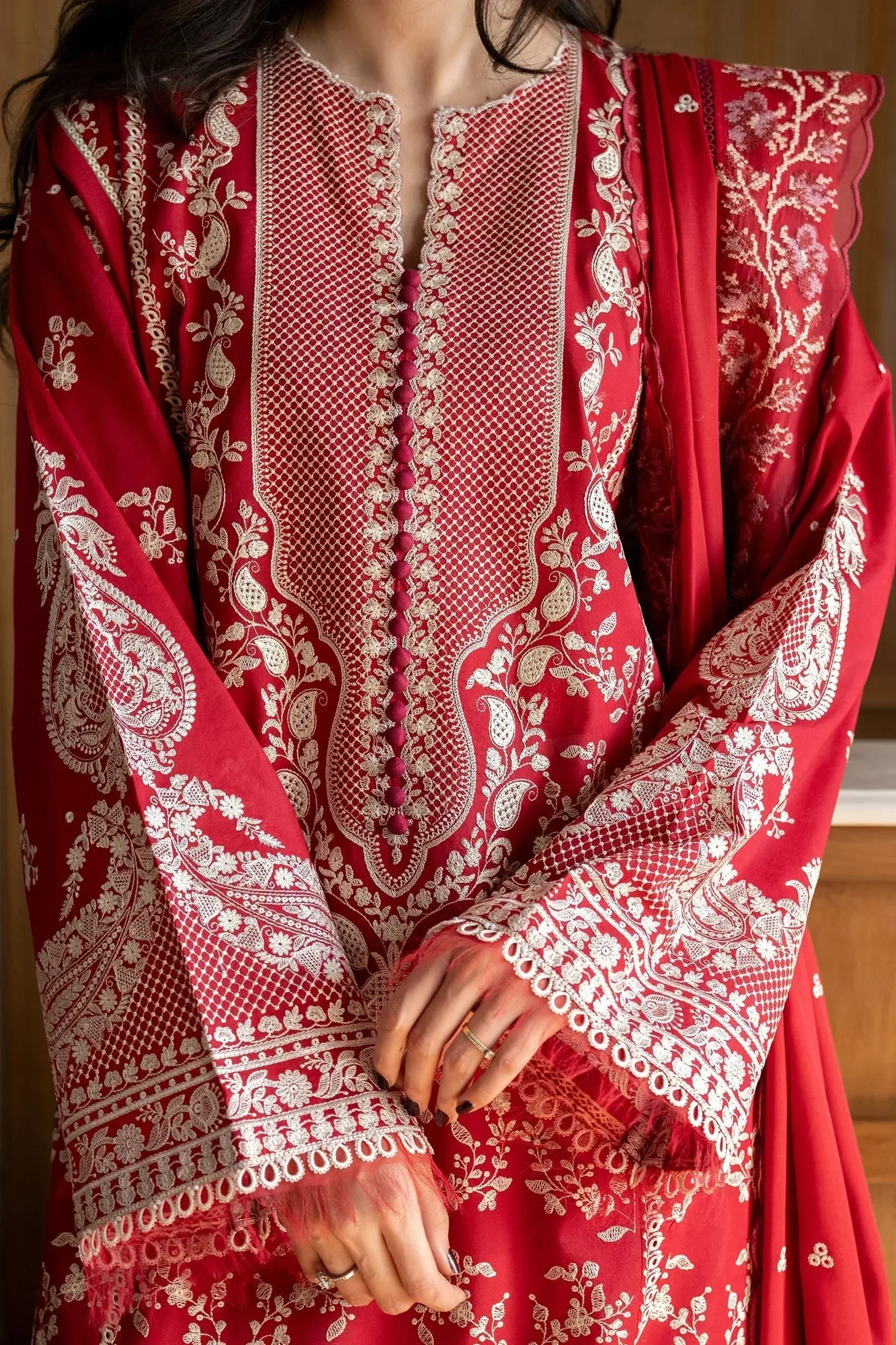 Zara Shahjahan Satori 25 Organza – view 3 – Poshaq