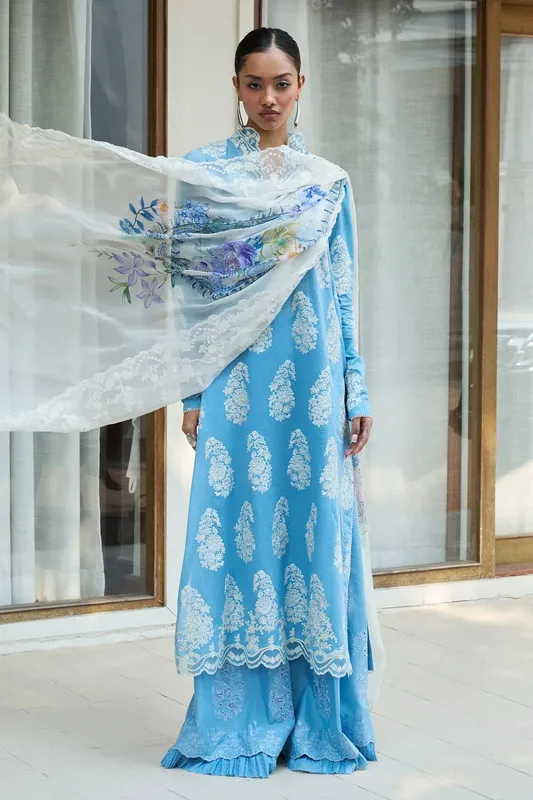 Zara Shahjahan Satori 25 Organza – view 1 – Poshaq