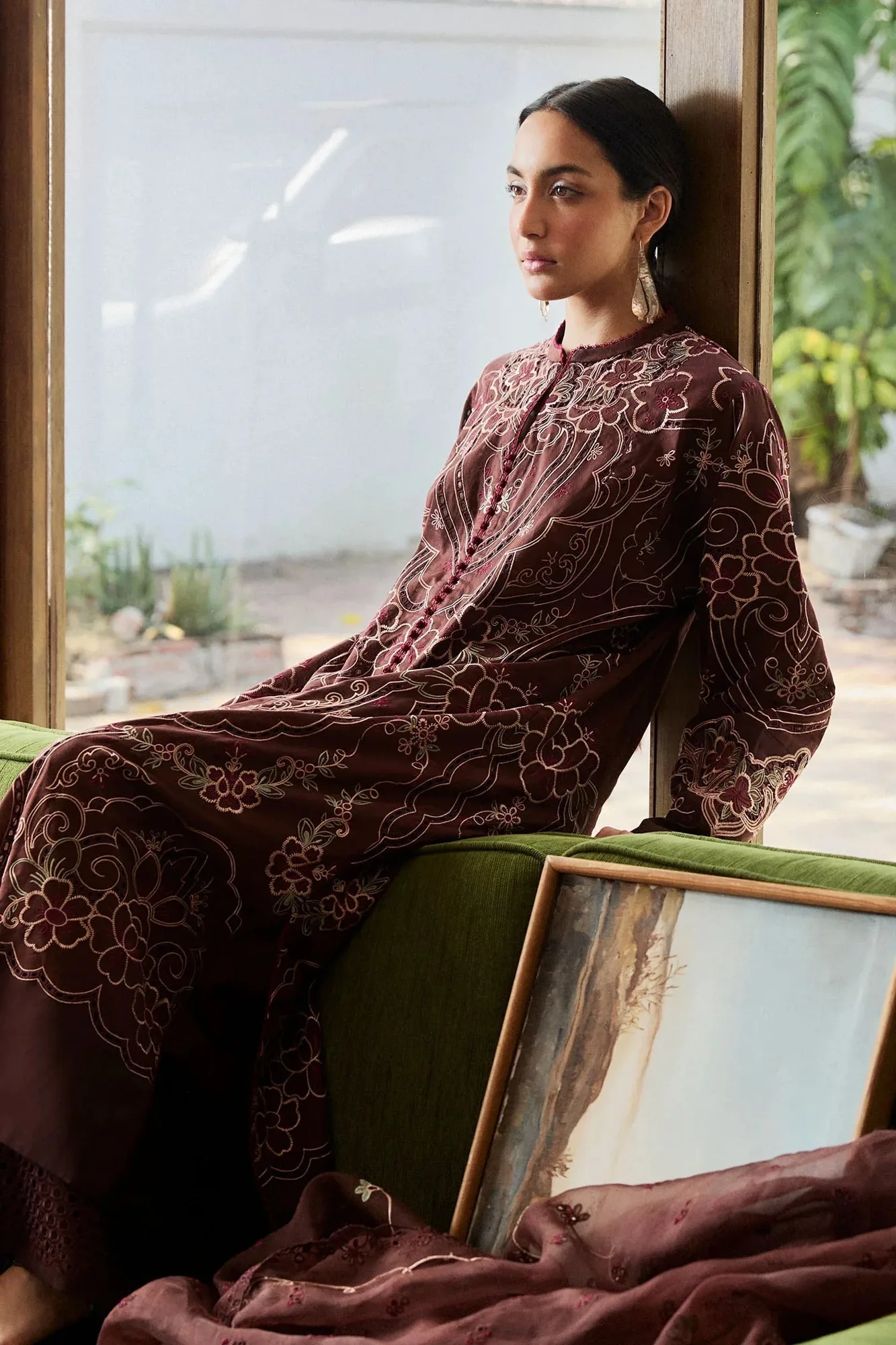 Zara Shahjahan Satori 25 Organza – view 3 – Poshaq