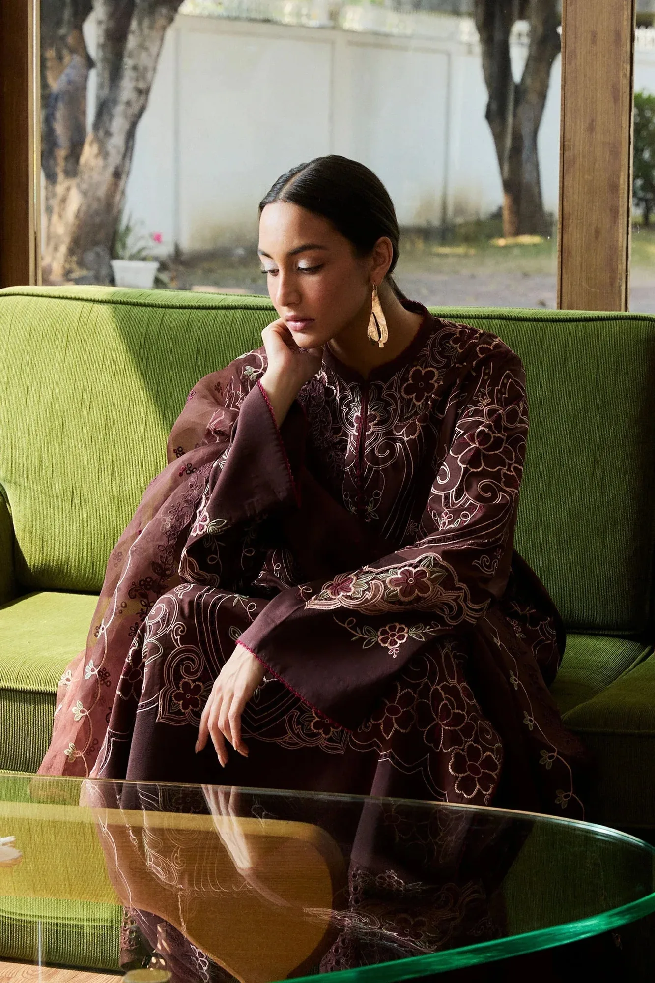 Zara Shahjahan Satori 25 Organza – view 4 – Poshaq