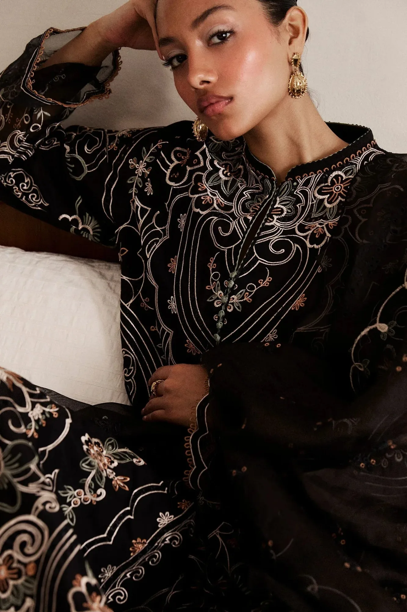 Zara Shahjahan Satori 25 Organza – view 3 – Poshaq