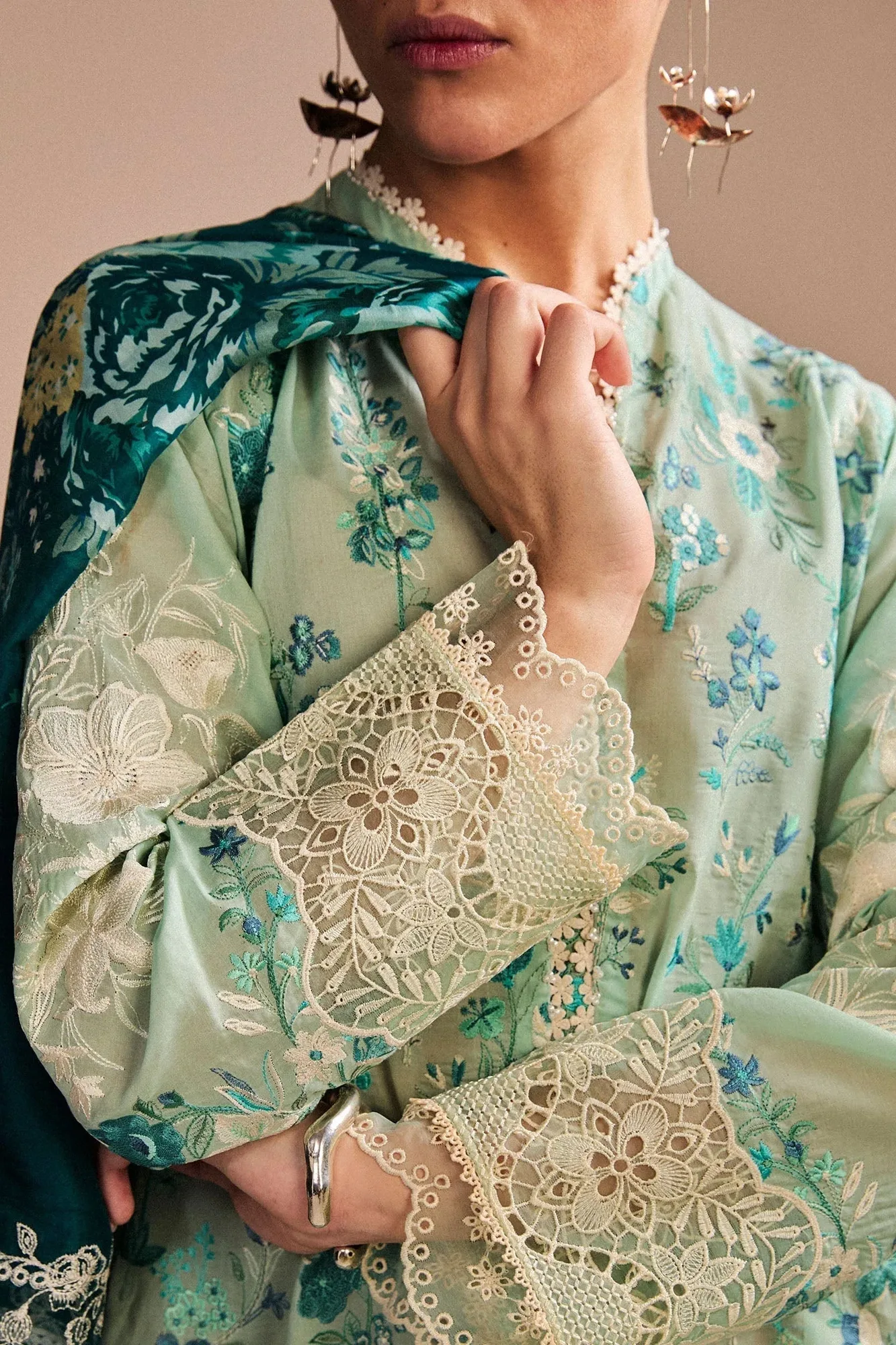 Zara Shahjahan Satori 25 Organza – view 3 – Poshaq