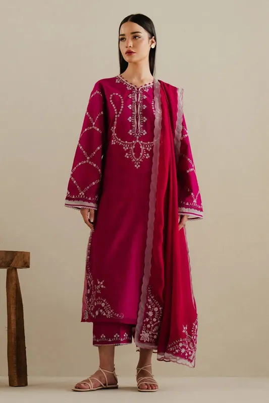 Zara Shahjahan Eid Pret 25 – view 1 – Poshaq
