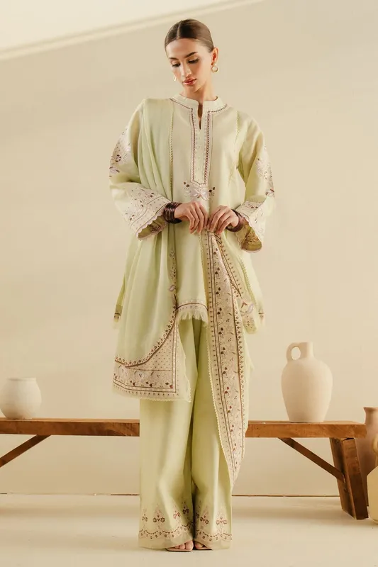 Zara Shahjahan Eid Pret 25 – view 1 – Poshaq