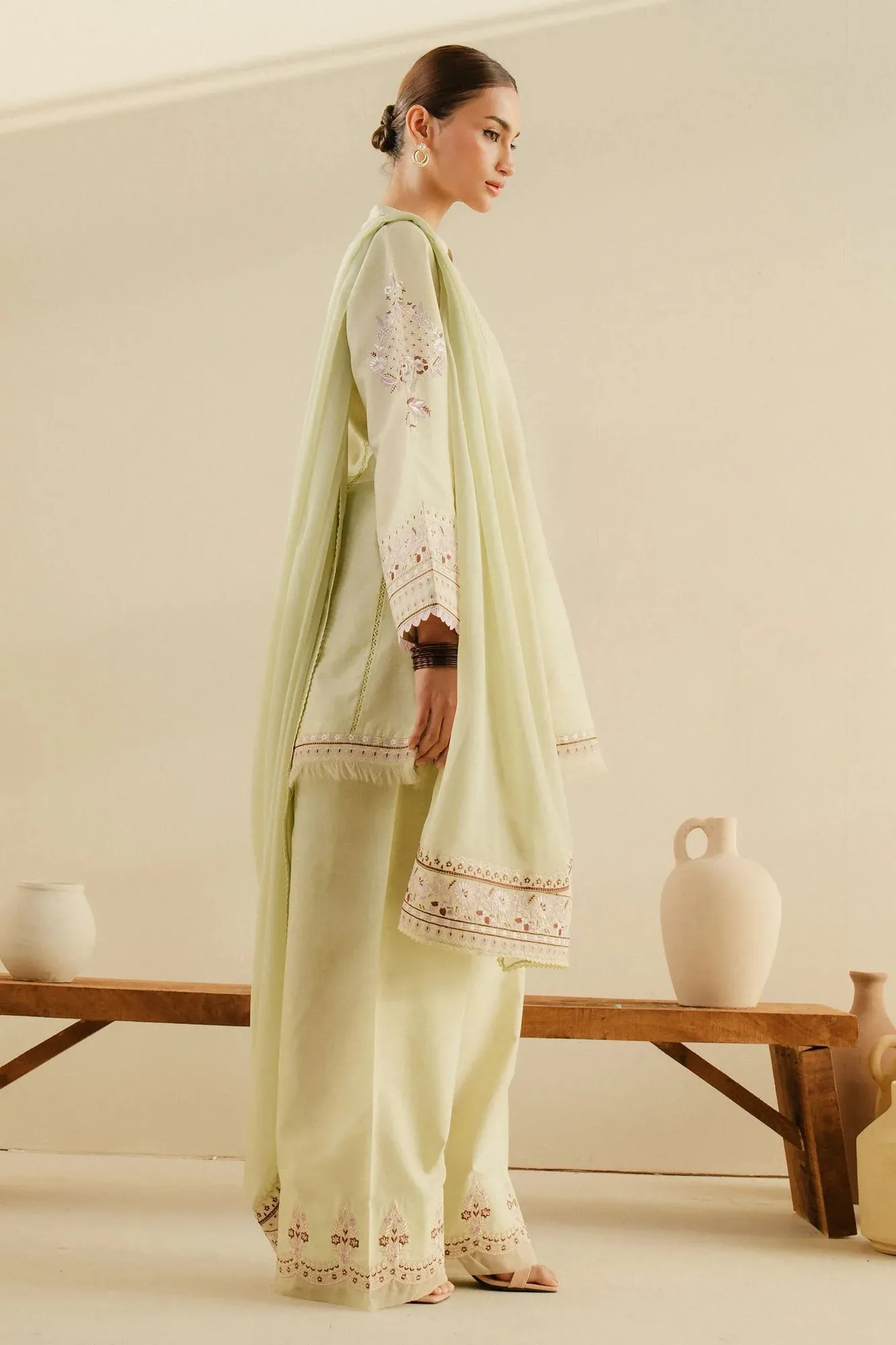 Zara Shahjahan Eid Pret 25 – view 3 – Poshaq
