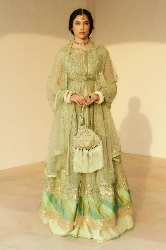 Zara Shahjahan Lovent Wedding 2025 Raw Silk – view 1 – Poshaq