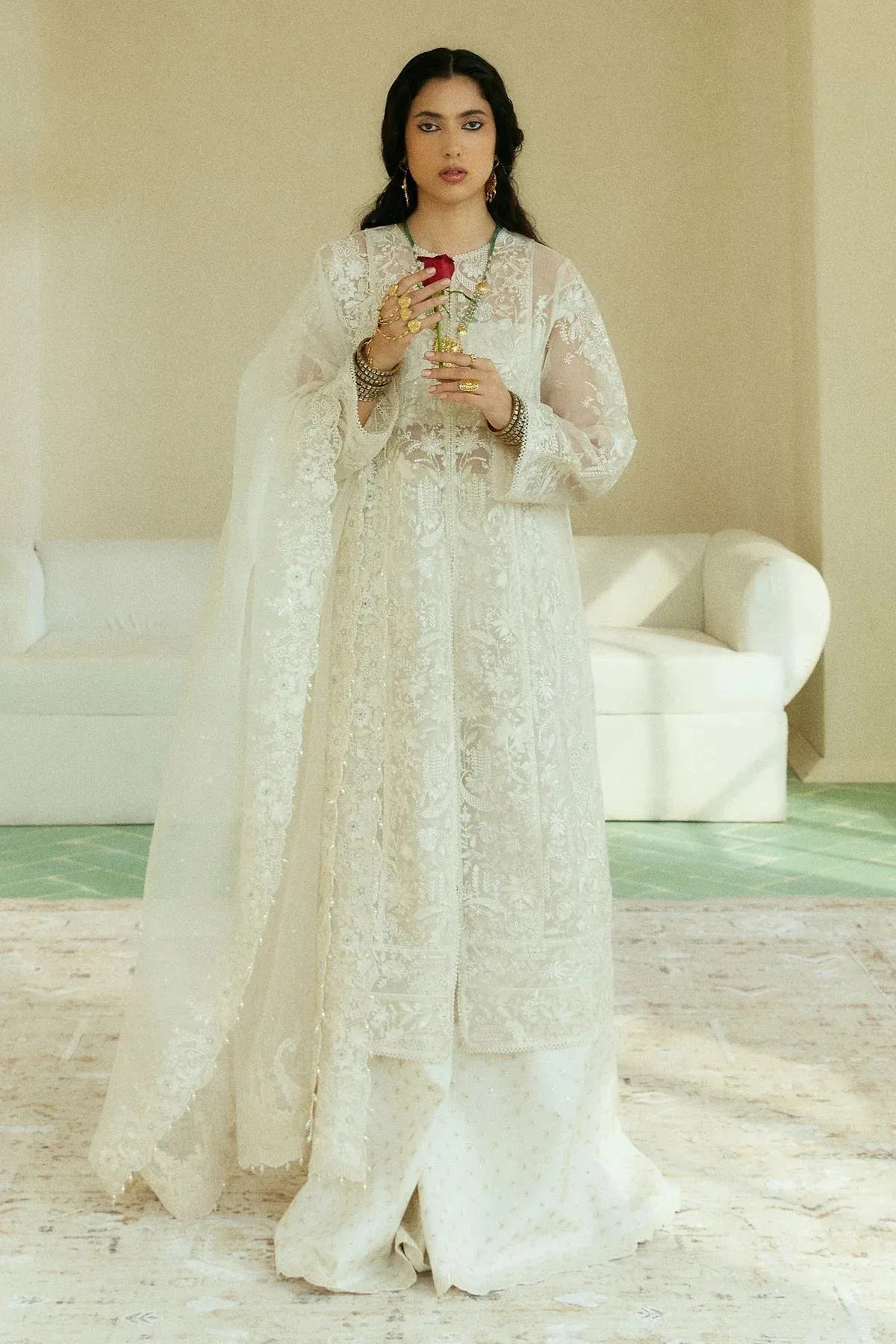 Zara Shahjahan Lovent Wedding 2025 Raw Silk – view 1 – Poshaq