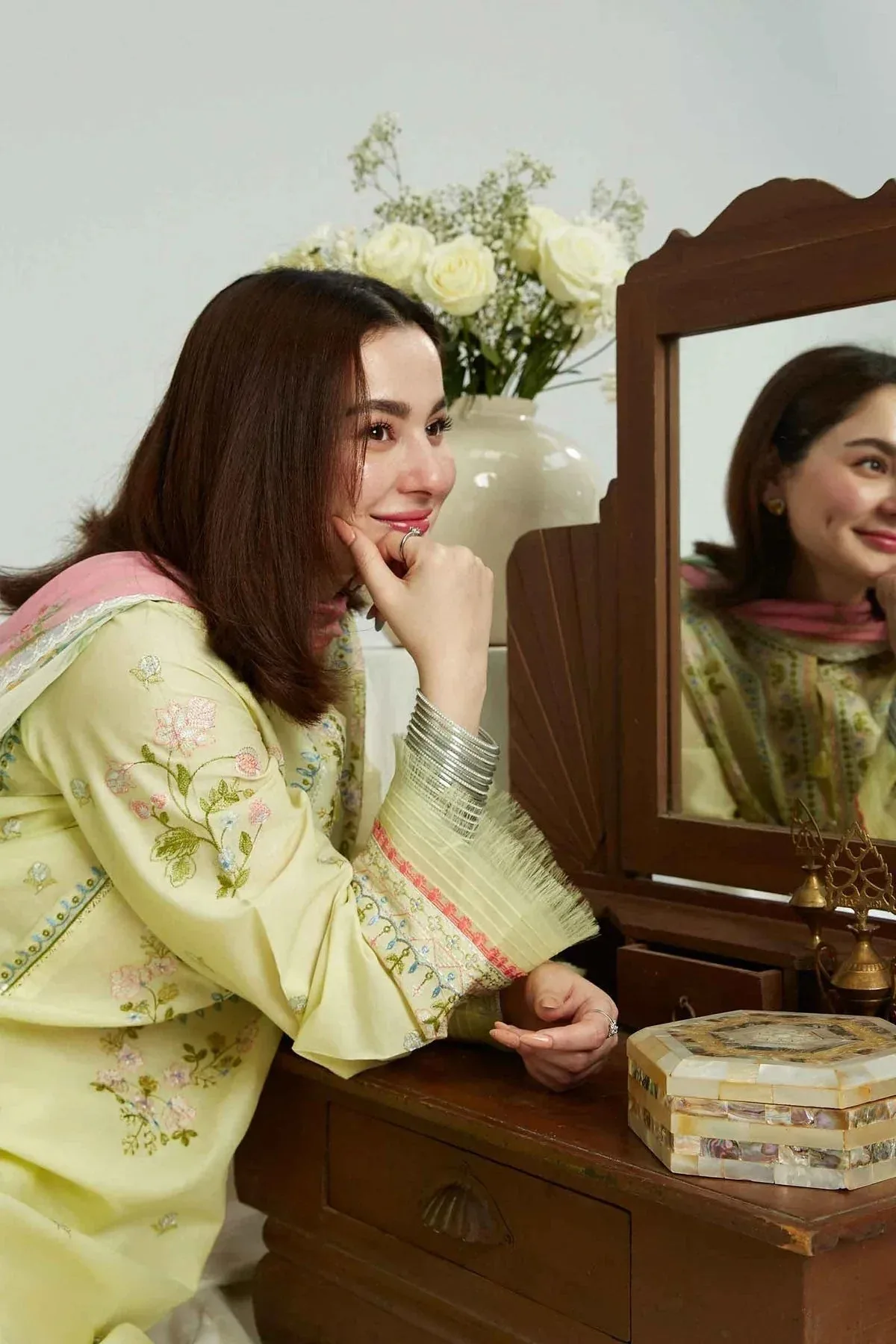 Zara Shahjahan Chiffon – view 7 – Poshaq