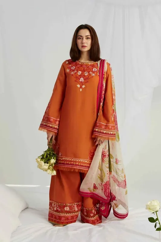 Zara Shahjahan Jacquard – view 1 – Poshaq