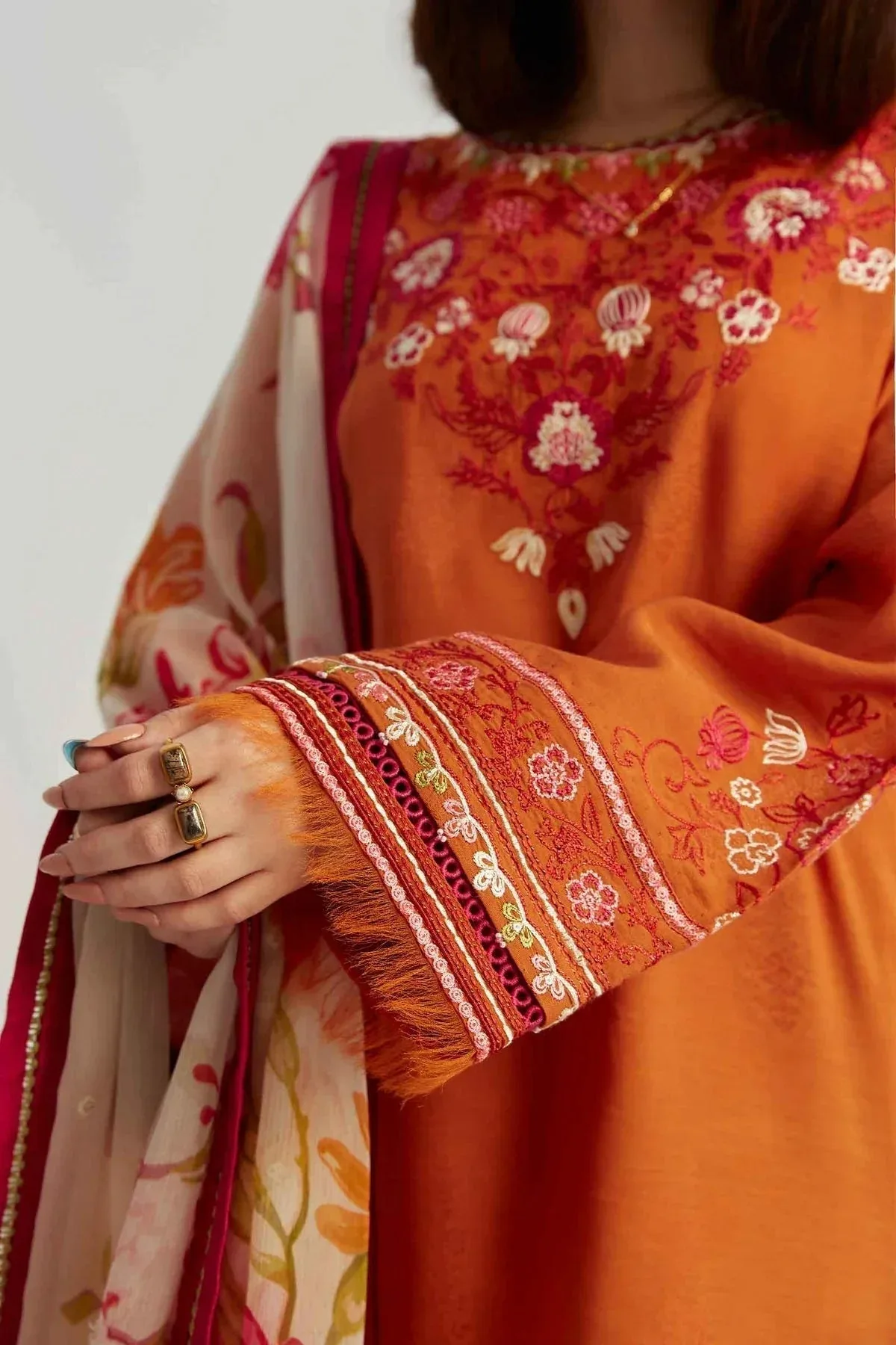 Zara Shahjahan Jacquard – view 2 – Poshaq