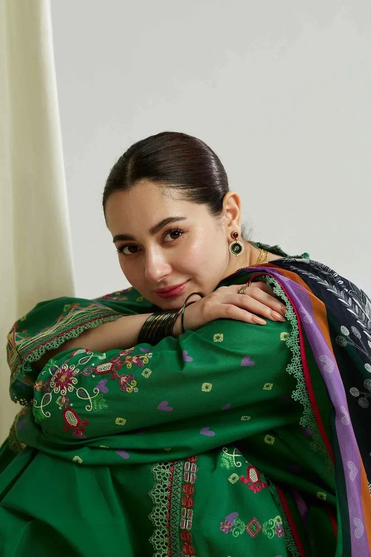 Zara Shahjahan Chiffon – view 4 – Poshaq