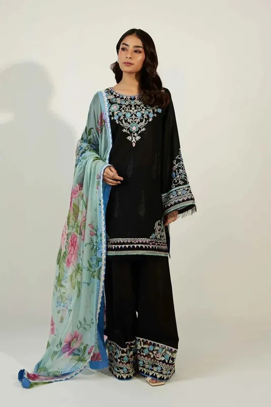 Zara Shahjahan Jacquard – view 1 – Poshaq