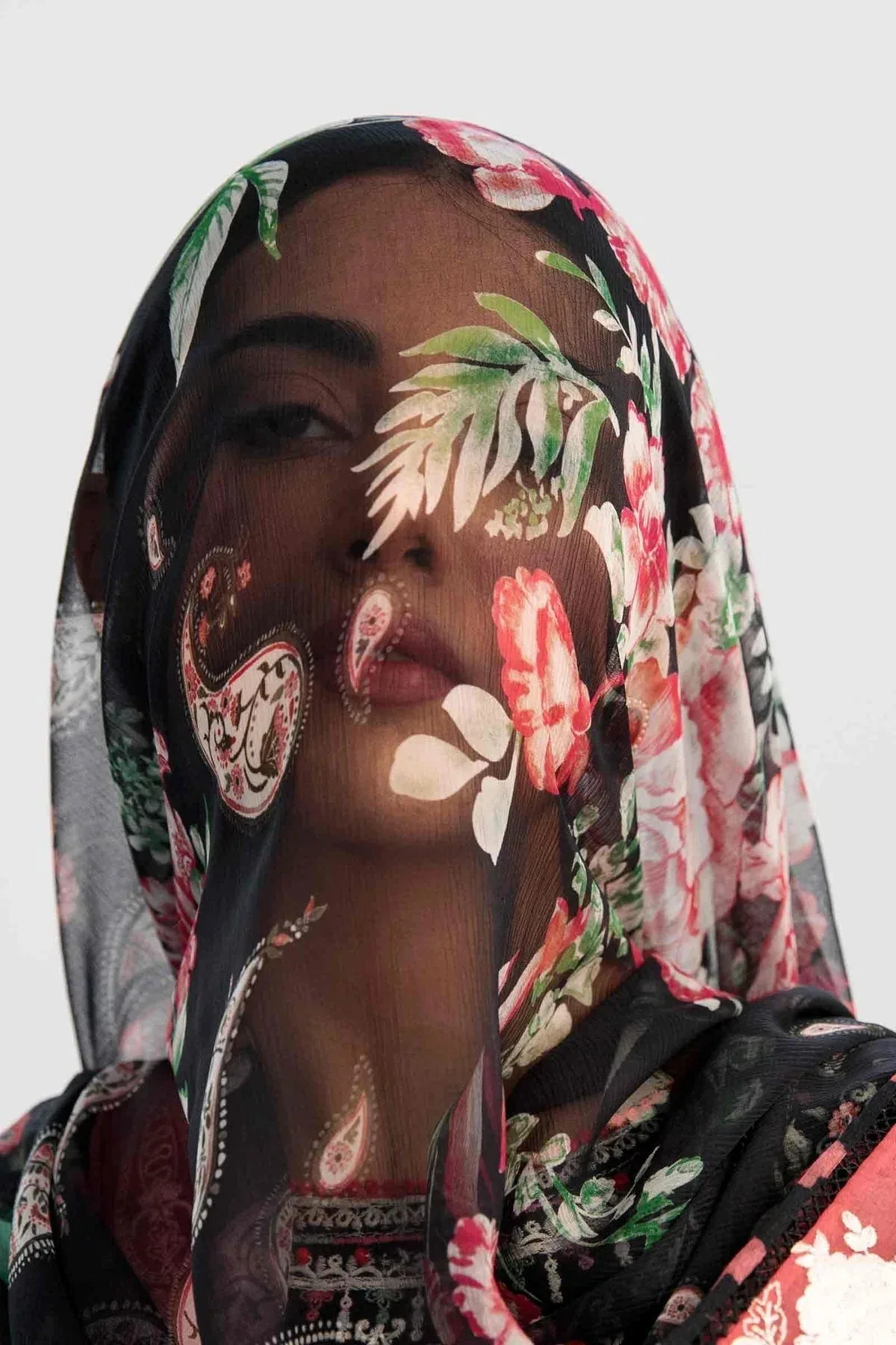 Zara Shahjahan Organza – view 4 – Poshaq