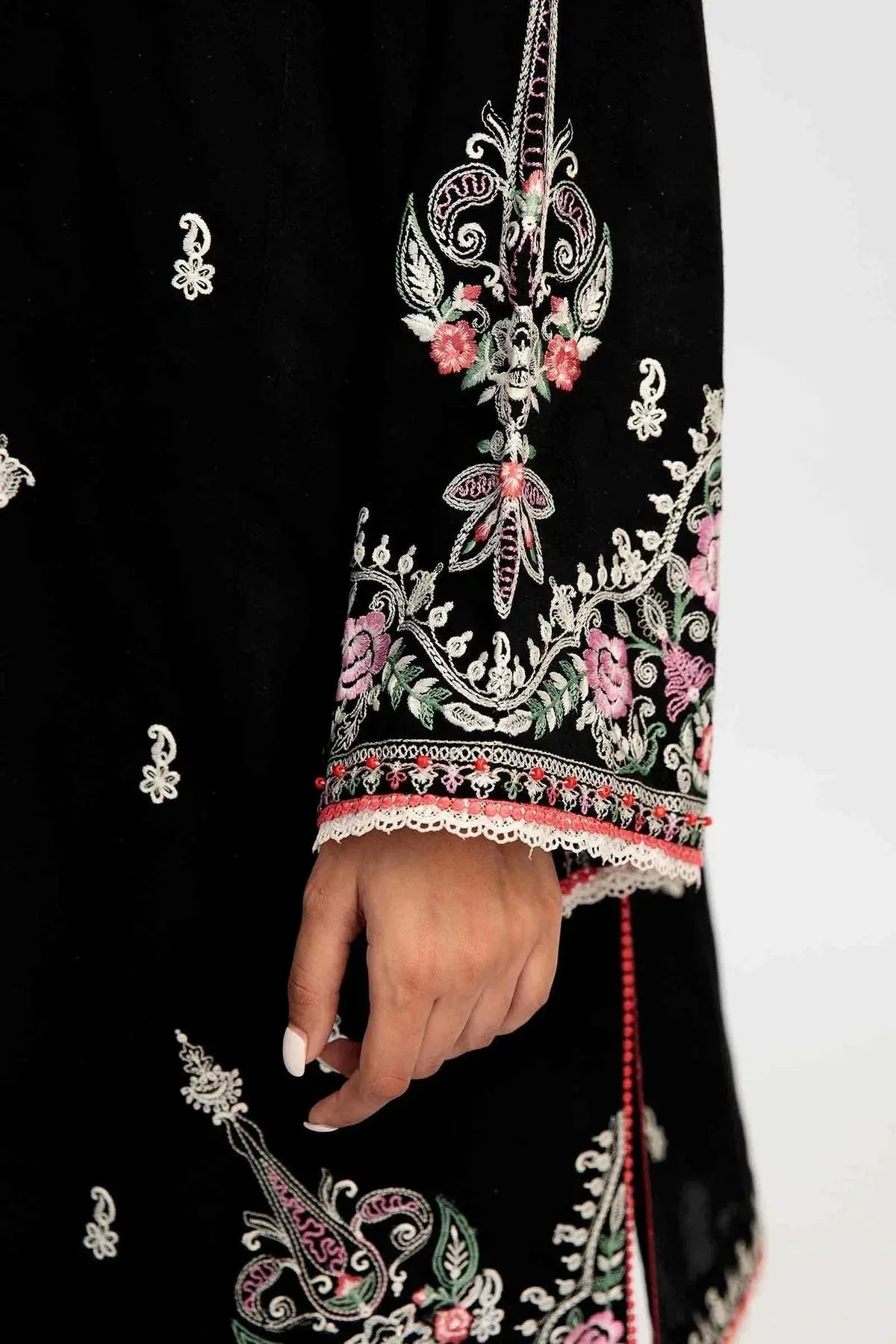 Zara Shahjahan Organza – view 6 – Poshaq