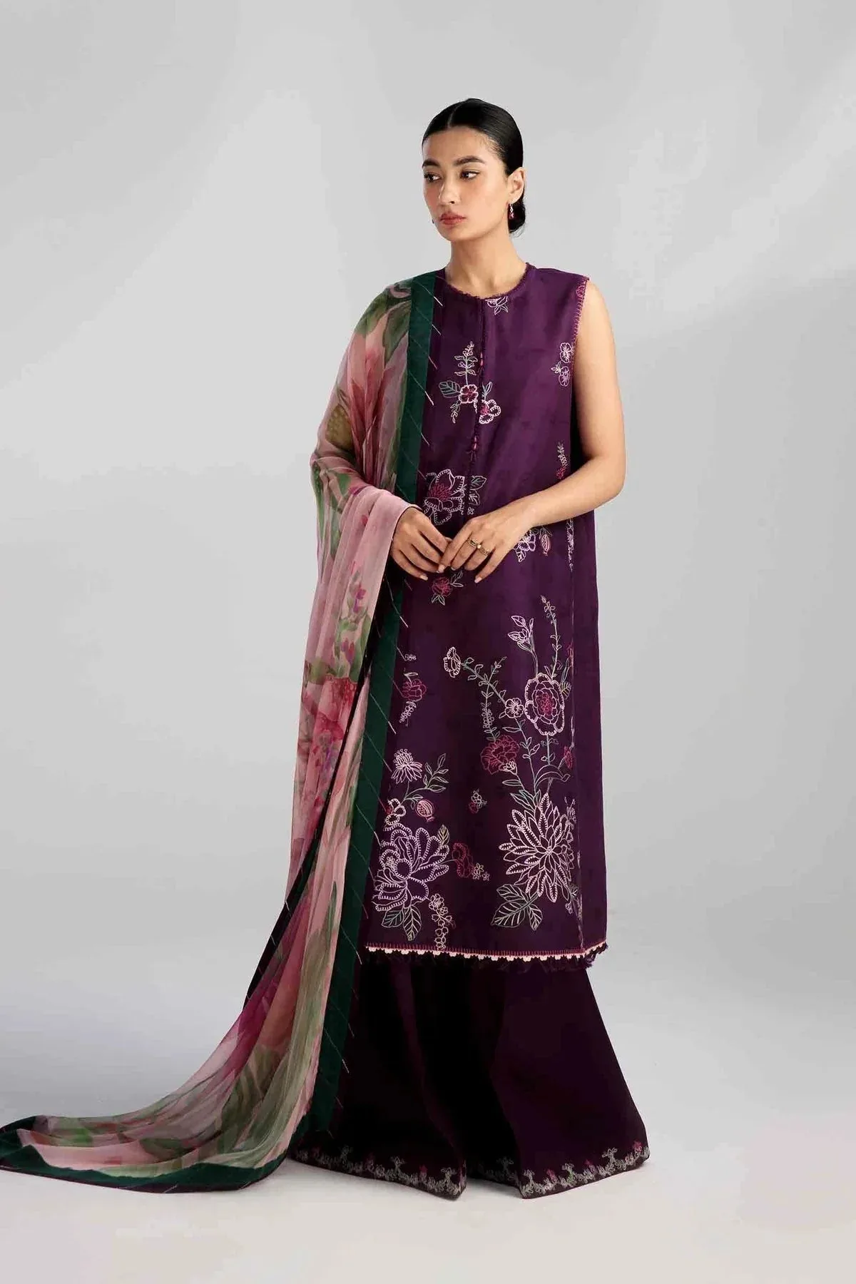 Zara Shahjahan Jacquard – view 3 – Poshaq