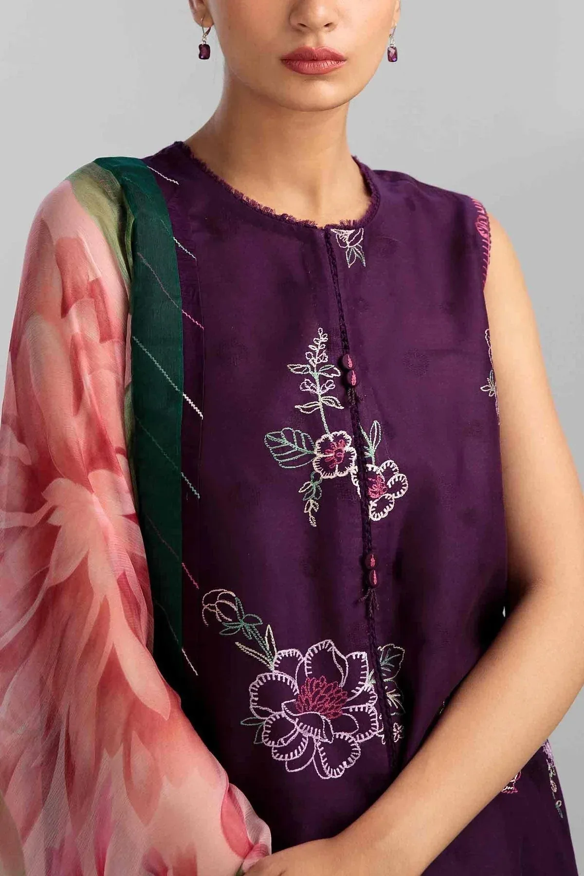 Zara Shahjahan Jacquard – view 4 – Poshaq
