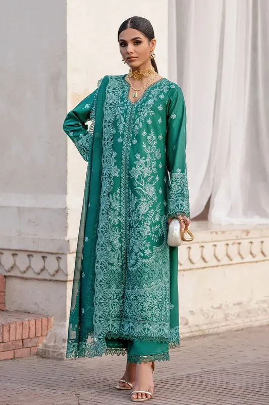 Zarposh Celia Collection Organza – view 1 – Poshaq