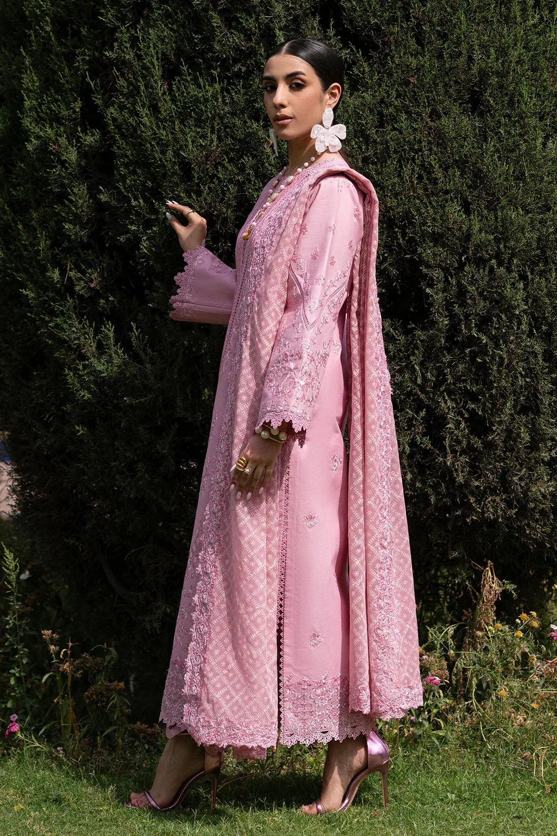 Zarposh Celia Collection Organza – view 2 – Poshaq