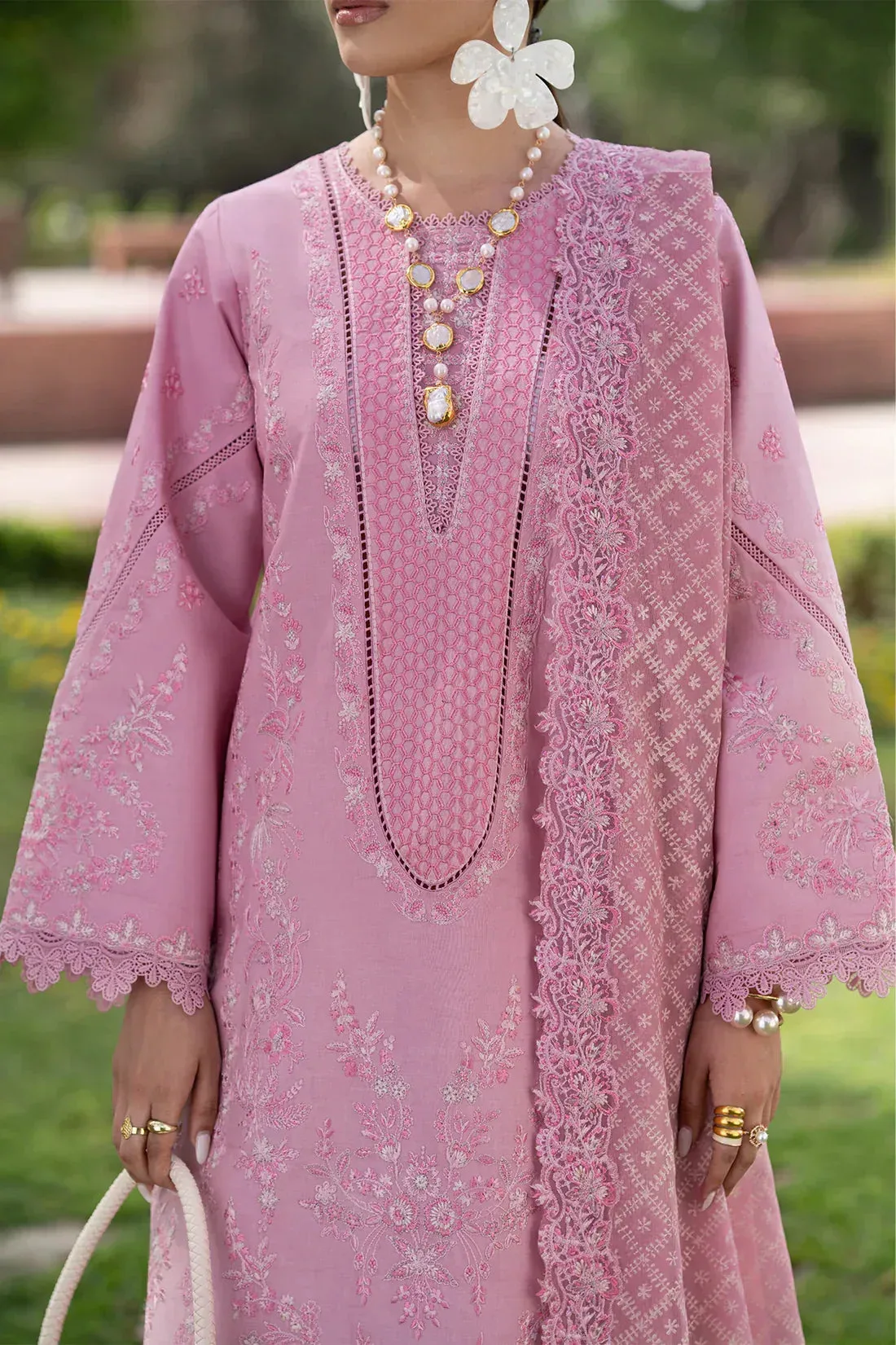 Zarposh Celia Collection Organza – view 3 – Poshaq