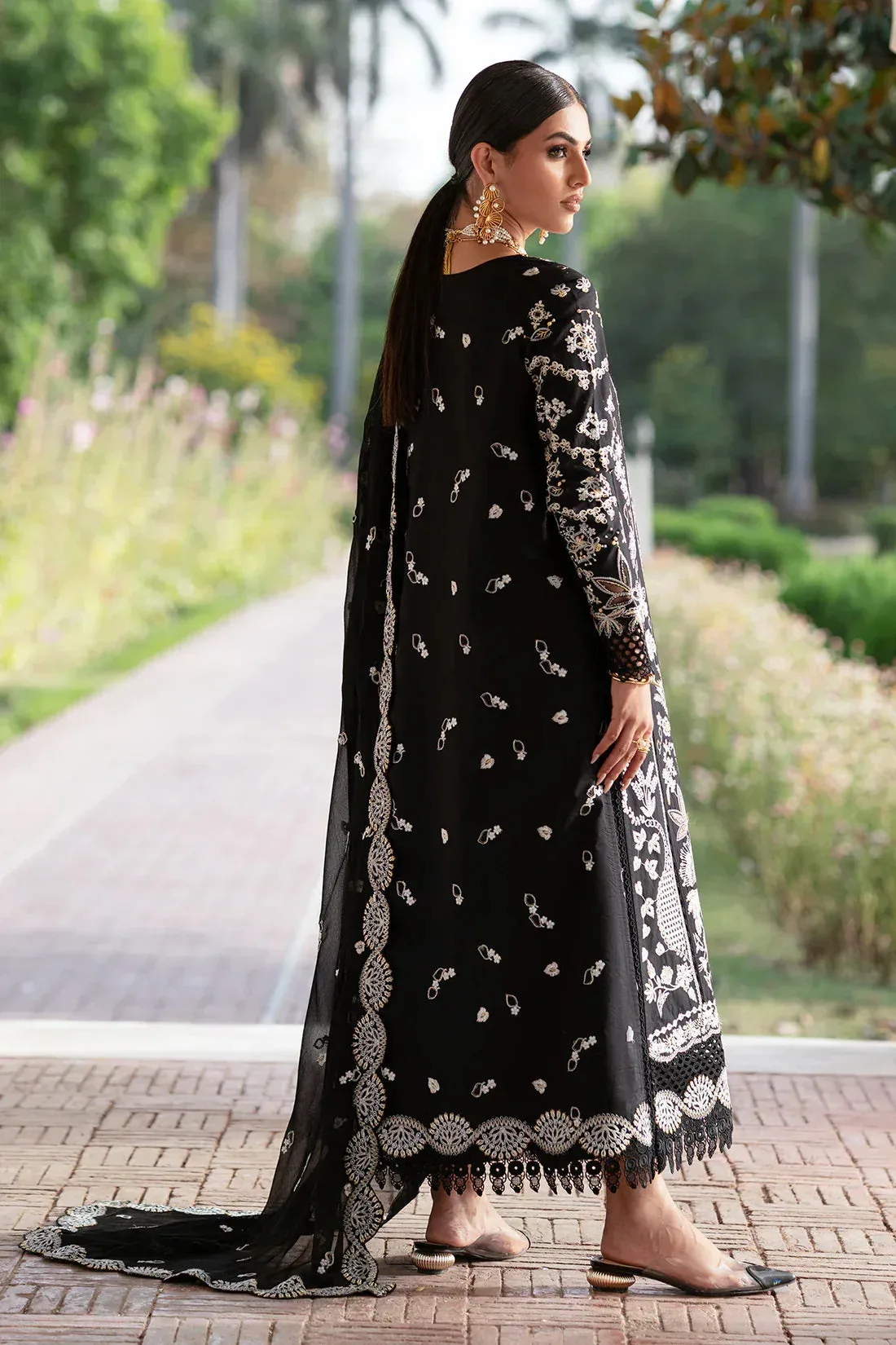 Zarposh Celia Collection Organza – view 2 – Poshaq