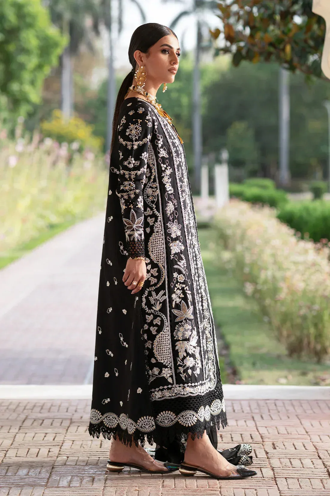 Zarposh Celia Collection Organza – view 3 – Poshaq