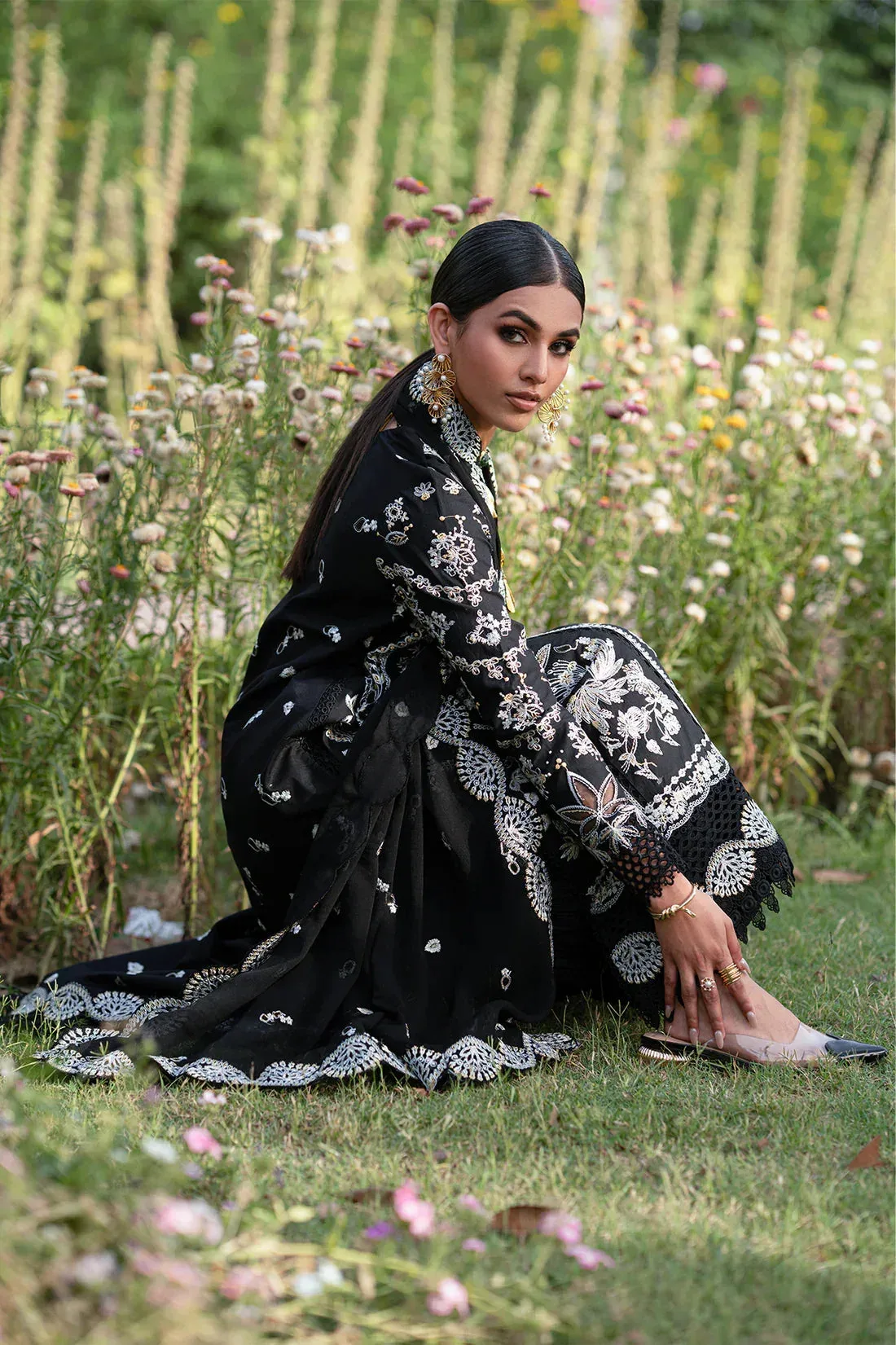 Zarposh Celia Collection Organza – view 4 – Poshaq